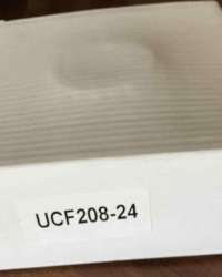 UCF208-24 Pillow Block Flange Bearing 1-1/2" Bore 4 Bolt Solid Base 